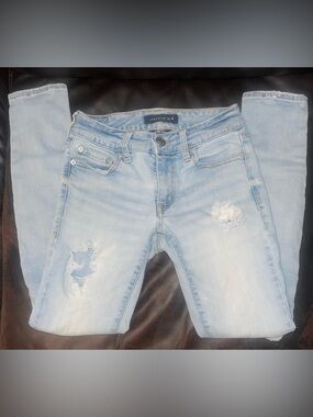 Aeropostale Low Rise Skinny Jeans Size 00/Short